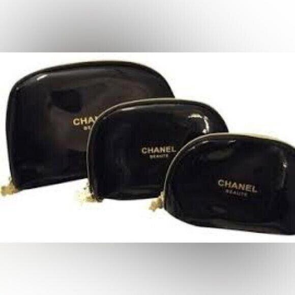 Chanel | Cosmetic Travel Makeup Make-Up Bags
Pouches 3 Piece Set - Picture 2 of 7